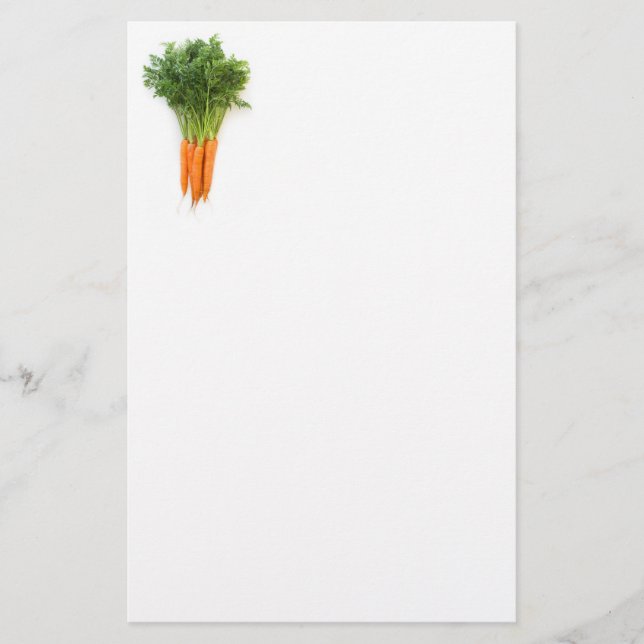 Karotten Briefpapier (Vorderseite)