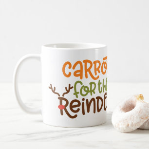 Karotten für die Tasse des Reindeer-Kaffees