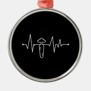Karotten Gemüse Vegan Ornament Aus Metall