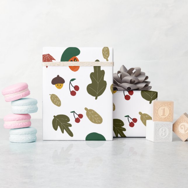 Karotten Geschenkpapier (Babyparty)