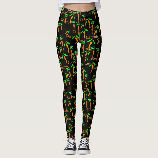 Karotten Leggings (Vorderseite)