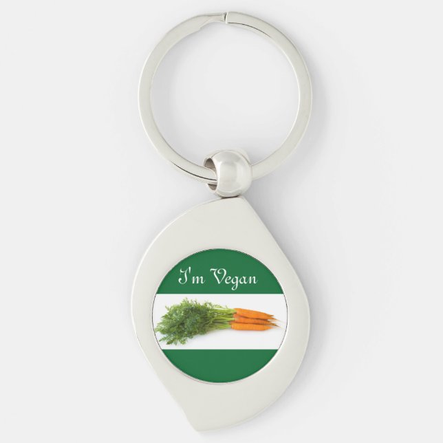 Karotten Schlüsselanhänger (Vorderseite)