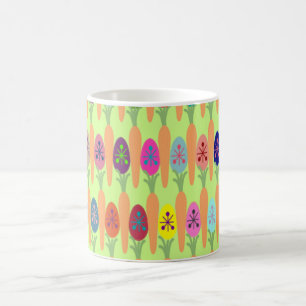 Karotten und Eier Kaffeetasse