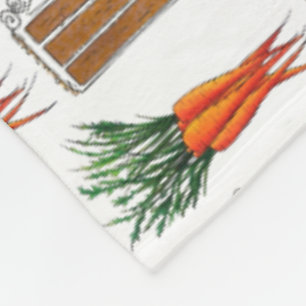 Karottenkuchen Slice Frische Orangenkarotten Hunde Fleecedecke