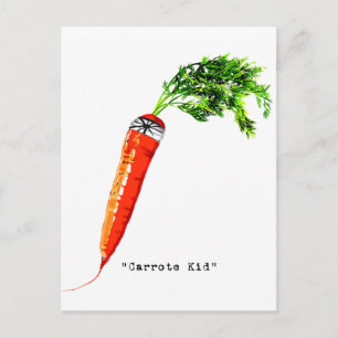 Karottenlicht Postkarte