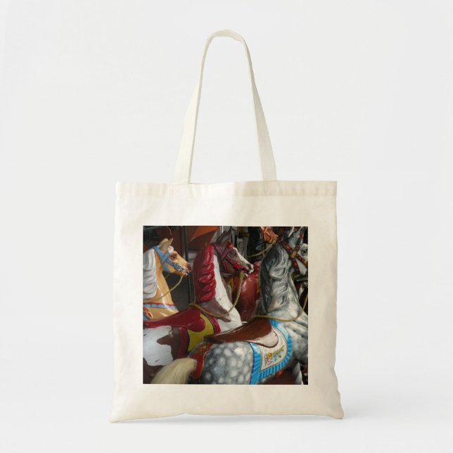 Karousel Horse Tote Bag Tragetasche (Vorne)