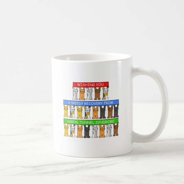 Karpaltunnelsyndrom Schnellere Erholung Kaffeetasse (Rechts)