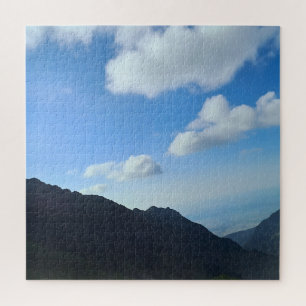 Karpaten-Blauhimmel-Gipfel – Rumänien Bergkunst