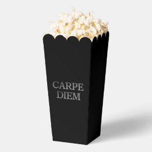 Karpe Diem Stone Black Popcorn Boxen Geschenkschachtel