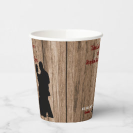 Karpenter-Hochzeit Pappbecher