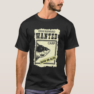 Karpfen Angler Fischer Angelköder Boilies T-Shirt