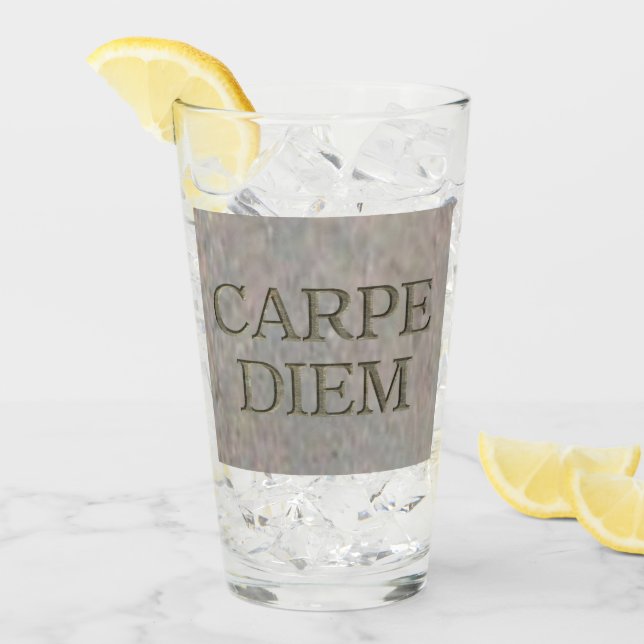 Karpfen Diem Stone Glas (Vorderseite Ice)
