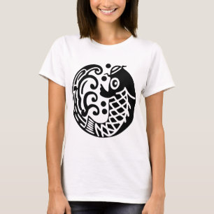 Karpfen mit Wellen T-Shirt