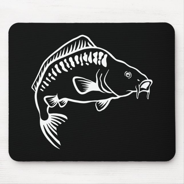 Karpfen Mousepad (Vorne)
