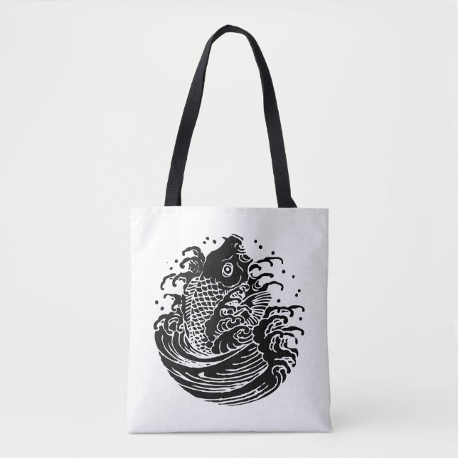 Karpfen und Wasser Tasche (Vorderseite)