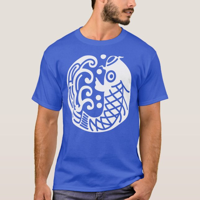 Karpfen und Welle T-Shirt (Vorderseite)