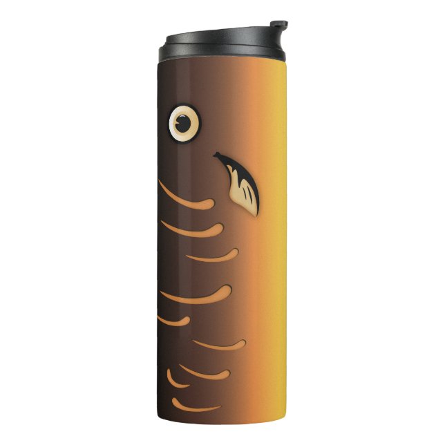 Karpfenfisch, Fischerei Thermosbecher (Nach links gedreht)