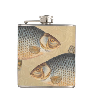 Karpfenfisch Fischmalerei Süßwasserzeichnung  Flachmann