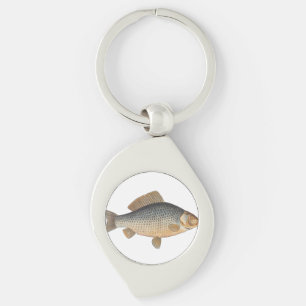 Karpfenfisch Malerei Süßwasser Zeichnung  Schlüsselanhänger