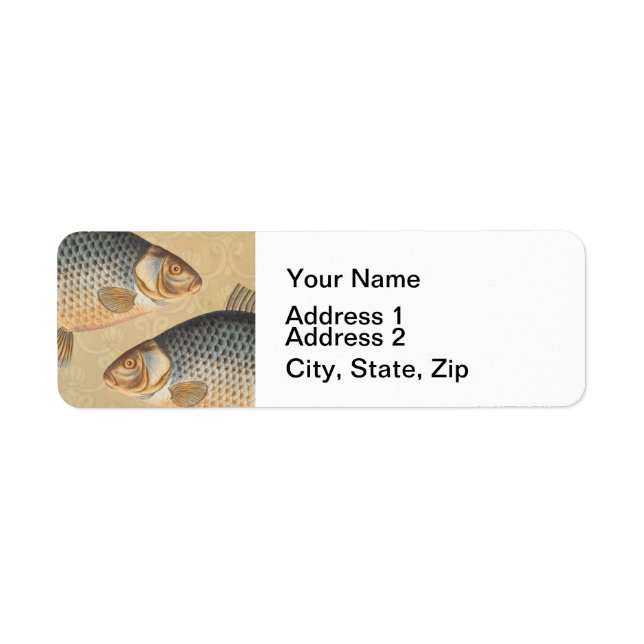 Karpfenfisch, Süßwasser anstrichen (Vorne)