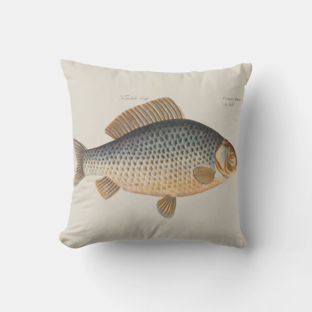 Karpfenfisch, Süßwasser anstrichen Kissen (Vorderseite)