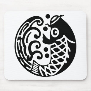 Karpfenwelle Mousepad