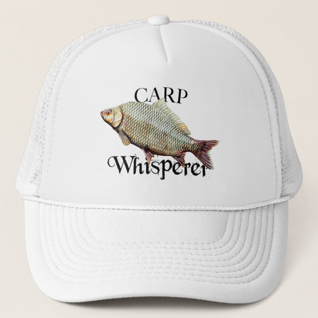 KarpfenWhisperer Truckerkappe (Vorderseite)