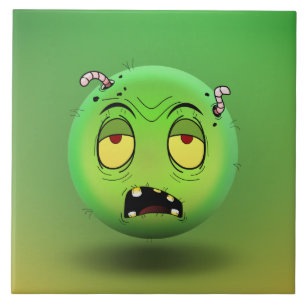 Karreau Zombiemoji Fliese