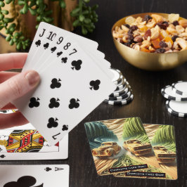 Karriere durch die Zeit Monogram Kinder Altes Maid Spielkarten