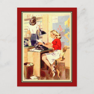 Karriere mit links postkarte