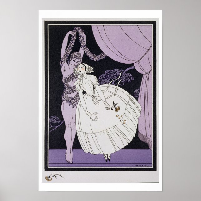 Karsavina, 1914 (pochoir print) 2 poster (Vorne)