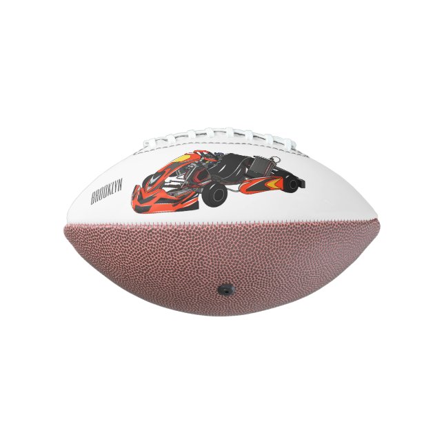 Kart racing Cartoon Illustration Football (Gedreht 270)