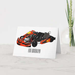 Kart racing Cartoon Illustration Karte