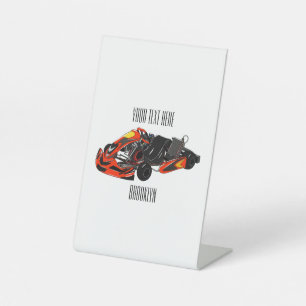 Kart racing Cartoon Illustration Sockelschild