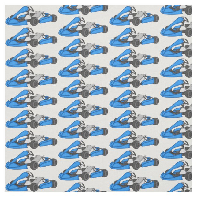 Kart racing Cartoon Illustration Stoff (Muster)