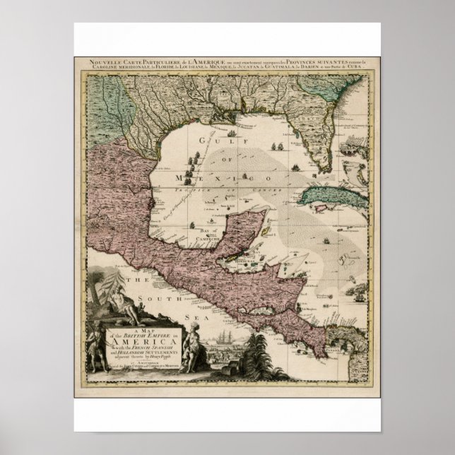 Karte 1742 poster (Vorne)