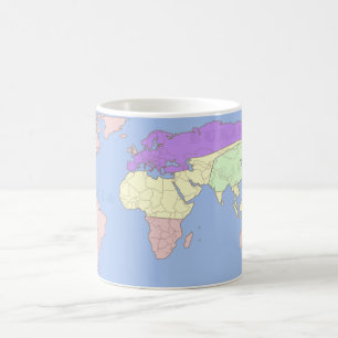 Karte 1984 beschriftet kaffeetasse