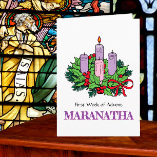 Karte #1 von 4 für Advent (Erste Woche: HOPE)