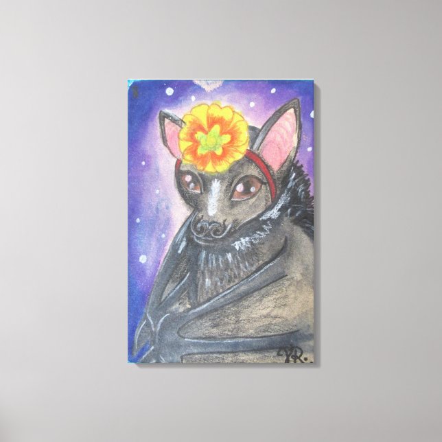 Karte#8 Leinwanddruck (Vorderseite)