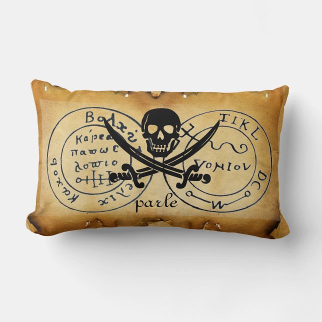 KARTE "ANTIQUE TALISMAN/PIRATES" LENDENKISSEN (Vorderseite)