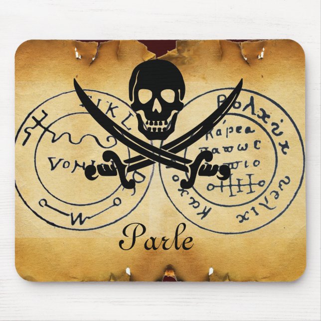 KARTE "ANTIQUE TALISMAN/PIRATES" MOUSEPAD (Vorne)