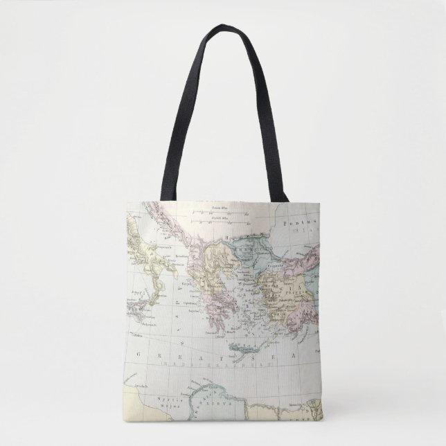 Karte Apostel-Pauls Missionsder reisen Tasche (Vorderseite)
