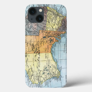 KARTE: AUSTRALIEN, c1890 iPhone 13 Hülle
