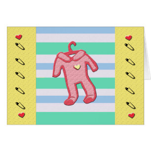 Karte Baby PJS