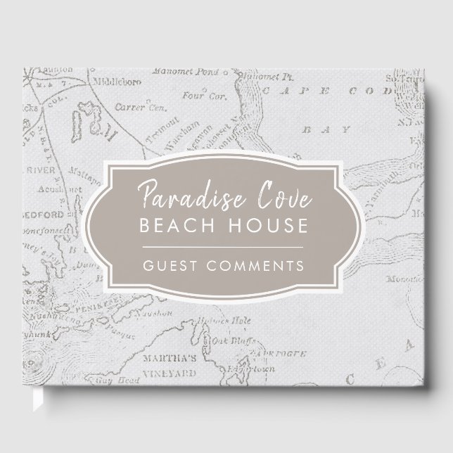 Karte Beach House Vermietung Kommentare Gästebuch (Vorderseite)