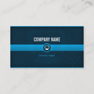 Karte besucht - Informatikfachmann blaues v1