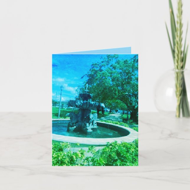 Karte : Brunnen der Stärke . (Vorderseite)