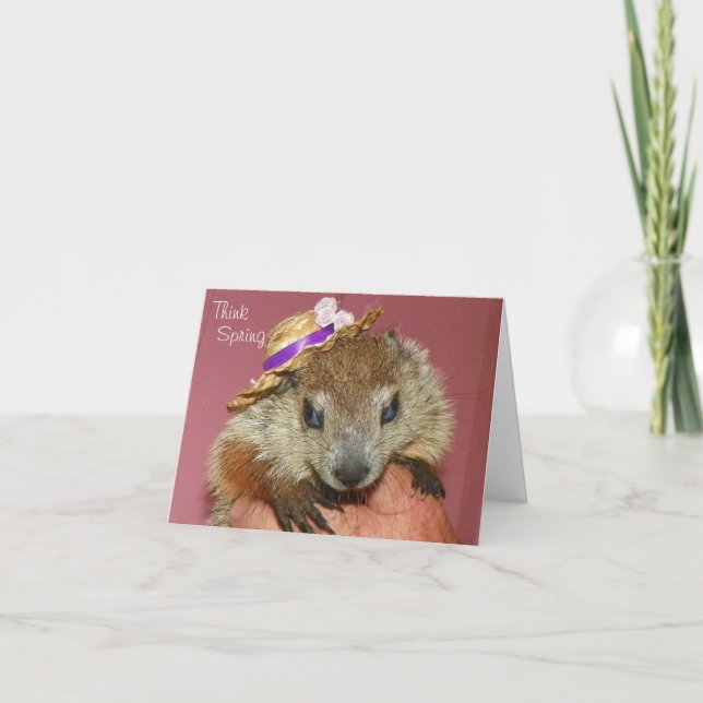 Karte Claras Groundhog Day (Vorderseite)