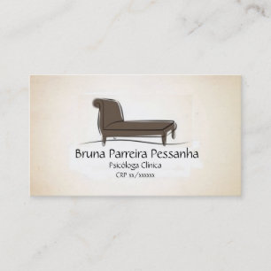 Karte Couch Psychoanalytiker