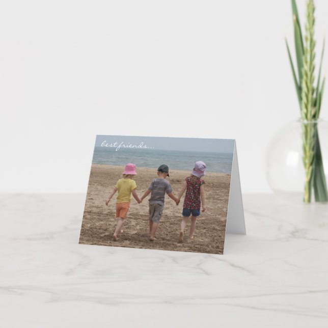 Karte der besten Freunde (Vorderseite)